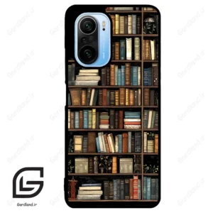 قاب گوشی شیائومی ردمی کی 40 (Redmi K40 ) طرح کتابخانه کد 2533