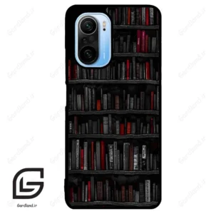 قاب گوشی شیائومی ردمی کی 40 (Redmi K40 ) طرح کتابخانه کد 2540