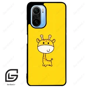قاب گوشی شیائومی ردمی کی 40 (Redmi K40 ) طرح زرافه کد 2552