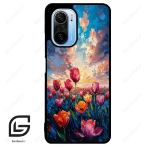 قاب گوشی شیائومی ردمی کی 40 (Redmi K40 ) طرح گل کد 2687