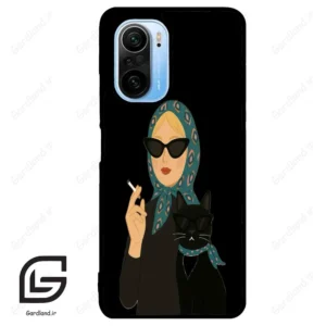 قاب گوشی شیائومی ردمی کی 40 (Redmi K40 ) طرح خانومی کد 2810