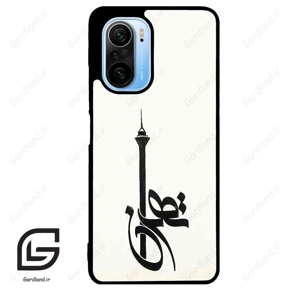 قاب گوشی شیائومی ردمی کی 40 (Redmi K40 ) طرح تهران کد 2843