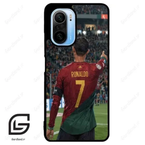 قاب گوشی شیائومی ردمی کی 40 (Redmi K40 ) طرح رونالدو کد 2865