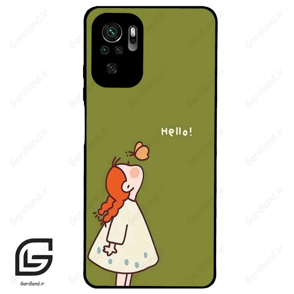قاب گوشی شیائومی ردمی نوت 10 4g (Redmi Note 10 4g/Note 10s ) طرح دخترانه کد 2044