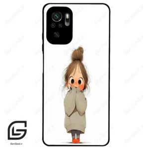 قاب گوشی شیائومی ردمی نوت 10 4g (Redmi Note 10 4g/Note 10s ) طرح دخترانه کد 2054