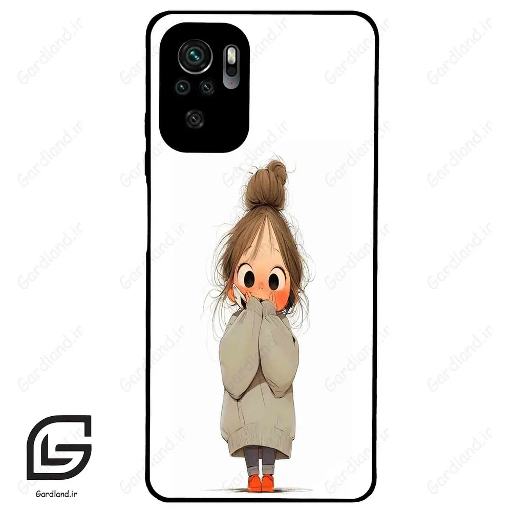 قاب گوشی شیائومی ردمی نوت 10 4g (Redmi Note 10 4g/Note 10s ) طرح دخترانه کد 2054