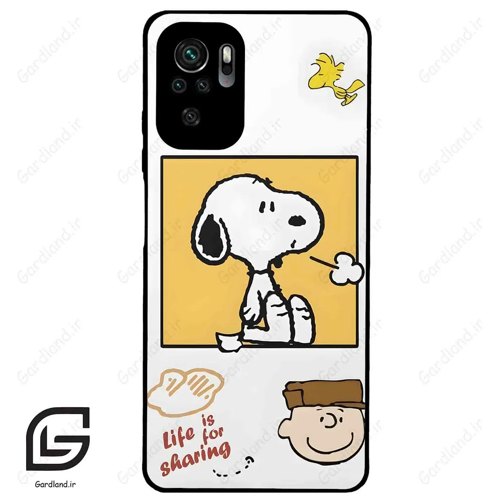 قاب گوشی شیائومی ردمی نوت 10 4g (Redmi Note 10 4g/Note 10s ) طرح اسنوپی کد 2076