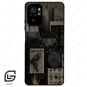 قاب گوشی شیائومی ردمی نوت 10 4g (Redmi Note 10 4g/Note 10s ) طرح پروانه کد 2096