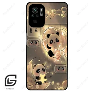 قاب گوشی شیائومی ردمی نوت 10 4g (Redmi Note 10 4g/Note 10s ) طرح پاندا کد 2100