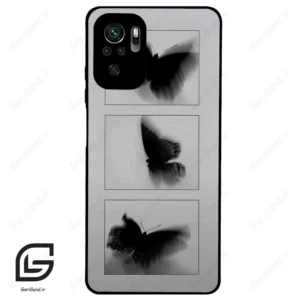 قاب گوشی شیائومی ردمی نوت 10 4g (Redmi Note 10 4g/Note 10s ) طرح پروانه کد 2103