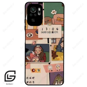 قاب گوشی شیائومی ردمی نوت 10 4g (Redmi Note 10 4g/Note 10s ) طرح دخترانه کد 2254
