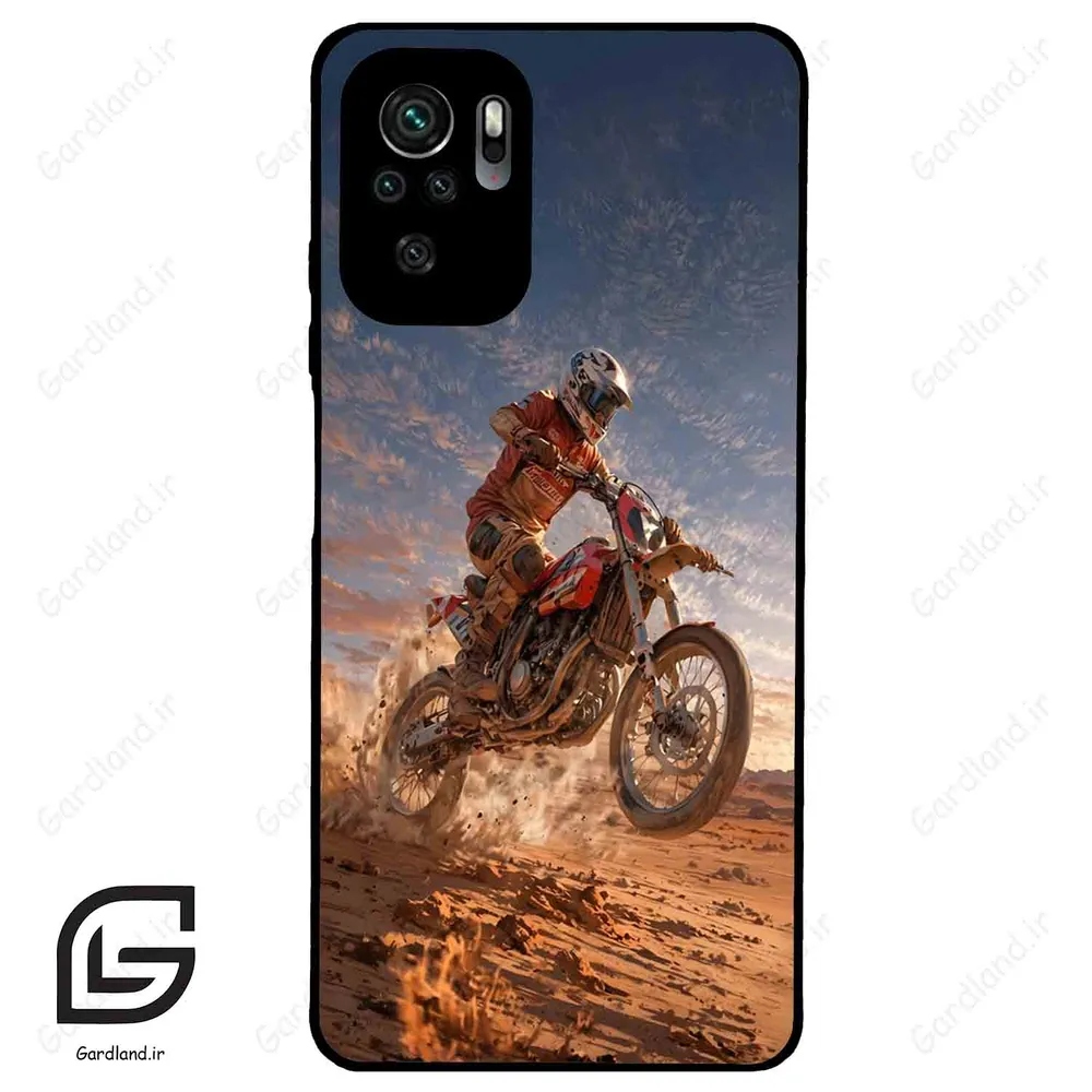 قاب گوشی شیائومی ردمی نوت 10 4g (Redmi Note 10 4g/Note 10s ) طرح موتورسوار کد 2370