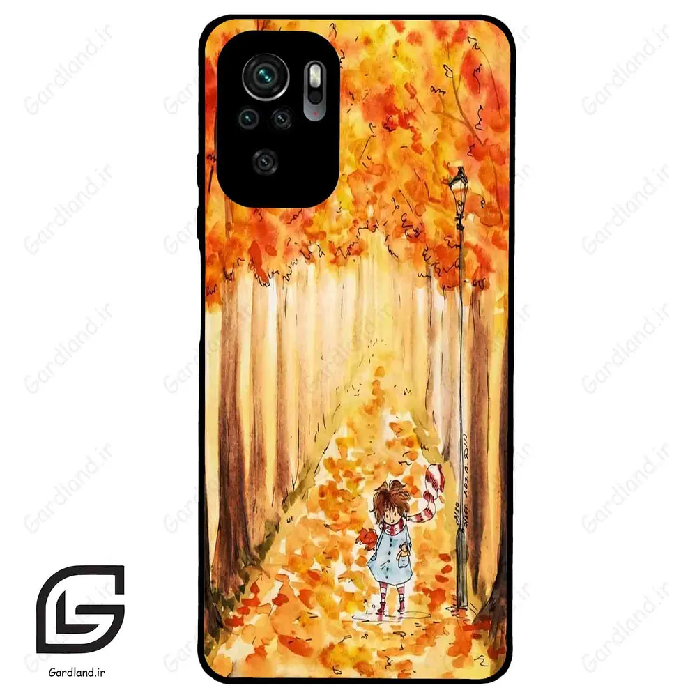 قاب گوشی شیائومی ردمی نوت 10 4g (Redmi Note 10 4g/Note 10s ) طرح پاییزی کد 2386