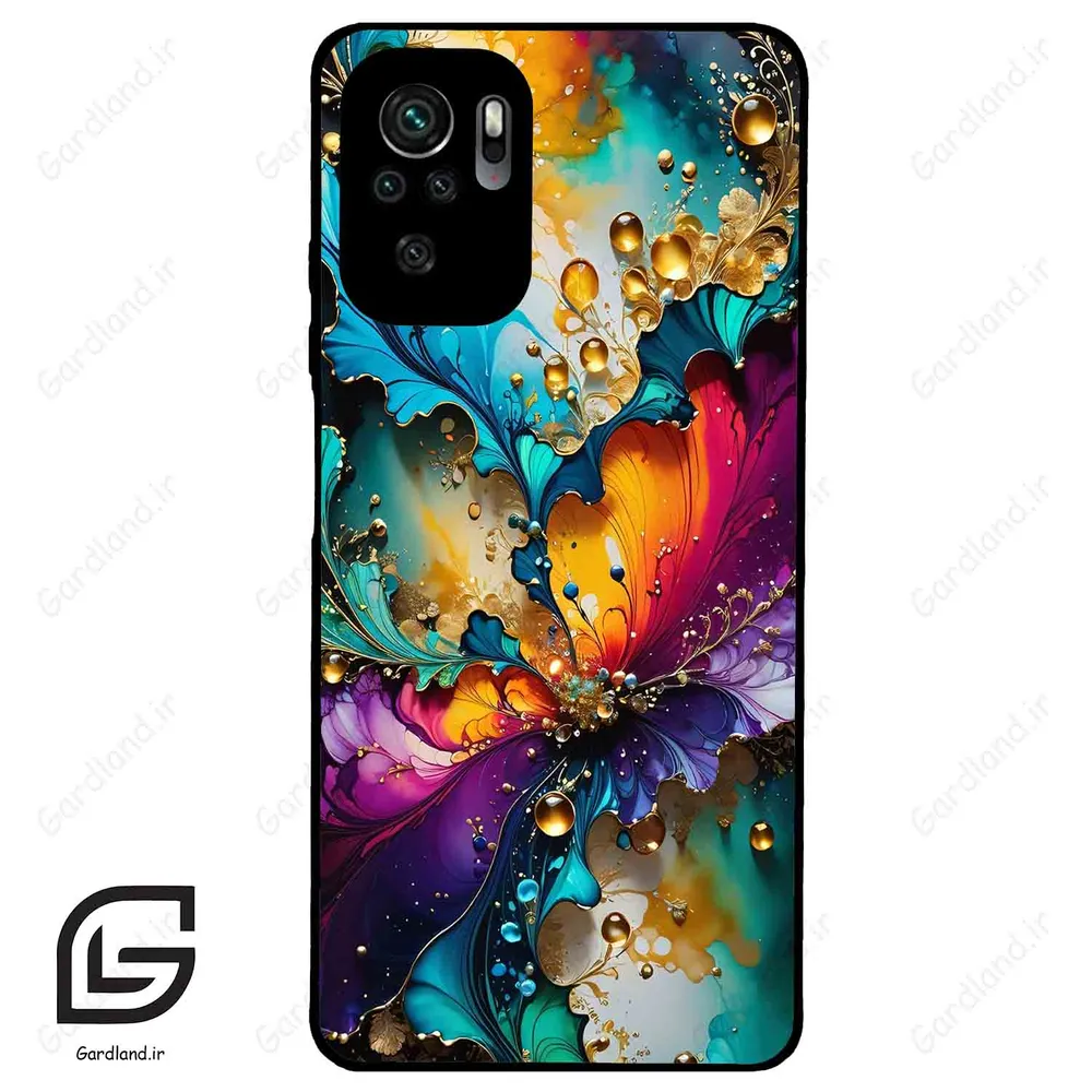 قاب گوشی شیائومی ردمی نوت 10 4g (Redmi Note 10 4g/Note 10s ) طرح ابرنگی کد 2447
