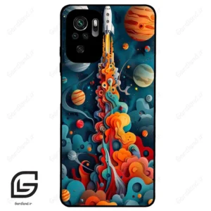 قاب گوشی شیائومی ردمی نوت 10 4g (Redmi Note 10 4g/Note 10s ) طرح موشک کد 2470