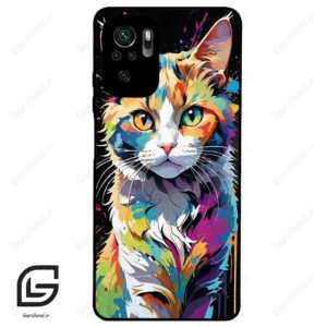 قاب گوشی شیائومی ردمی نوت 10 4g (Redmi Note 10 4g/Note 10s ) طرح گربه کد 2483
