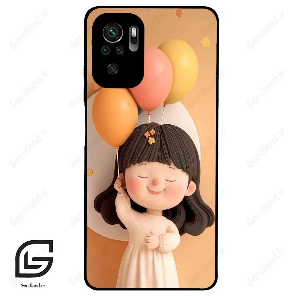 قاب گوشی شیائومی ردمی نوت 10 4g (Redmi Note 10 4g/Note 10s ) طرح دختر کد 2568