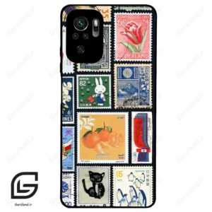 قاب گوشی شیائومی ردمی نوت 10 4g (Redmi Note 10 4g/Note 10s ) طرح تمبر کد 2603