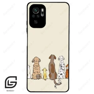 قاب گوشی شیائومی ردمی نوت 10 4g (Redmi Note 10 4g/Note 10s ) طرح سگ کد 2630