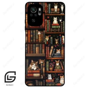 قاب گوشی شیائومی ردمی نوت 10 4g (Redmi Note 10 4g/Note 10s ) طرح کتابخانه کد 2675