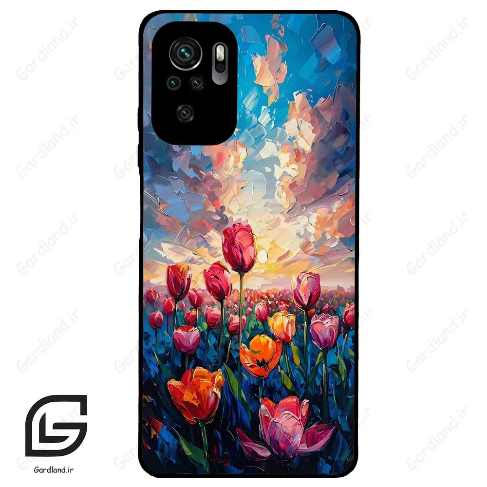 قاب گوشی شیائومی ردمی نوت 10 4g (Redmi Note 10 4g/Note 10s ) طرح گل کد 2687