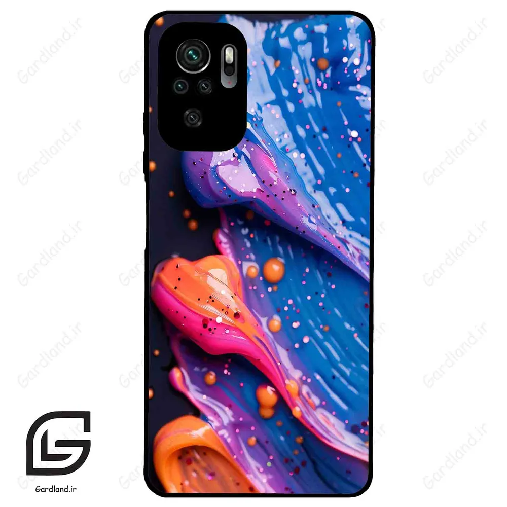 قاب گوشی شیائومی ردمی نوت 10 4g (Redmi Note 10 4g/Note 10s ) طرح رنگ کد 2724