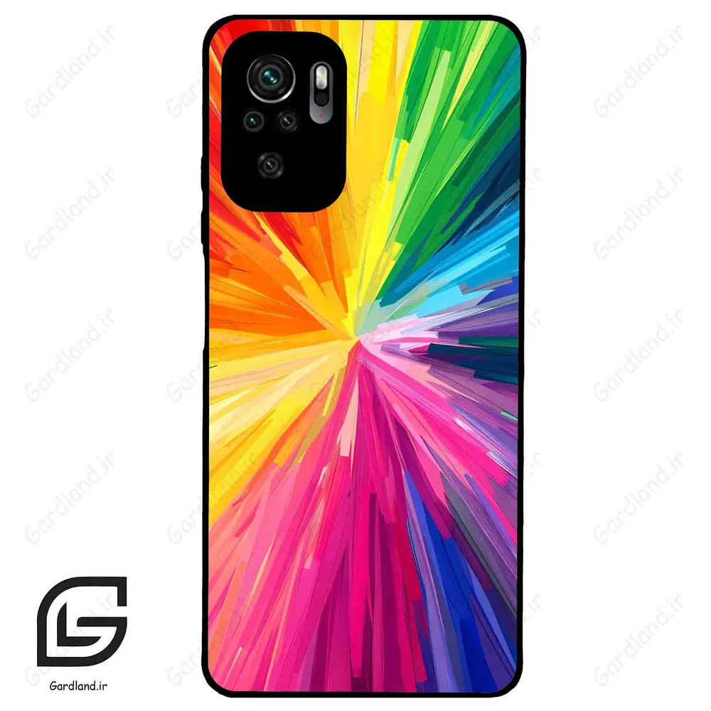 قاب گوشی شیائومی ردمی نوت 10 4g (Redmi Note 10 4g/Note 10s ) طرح رنگارنگ کد 2877