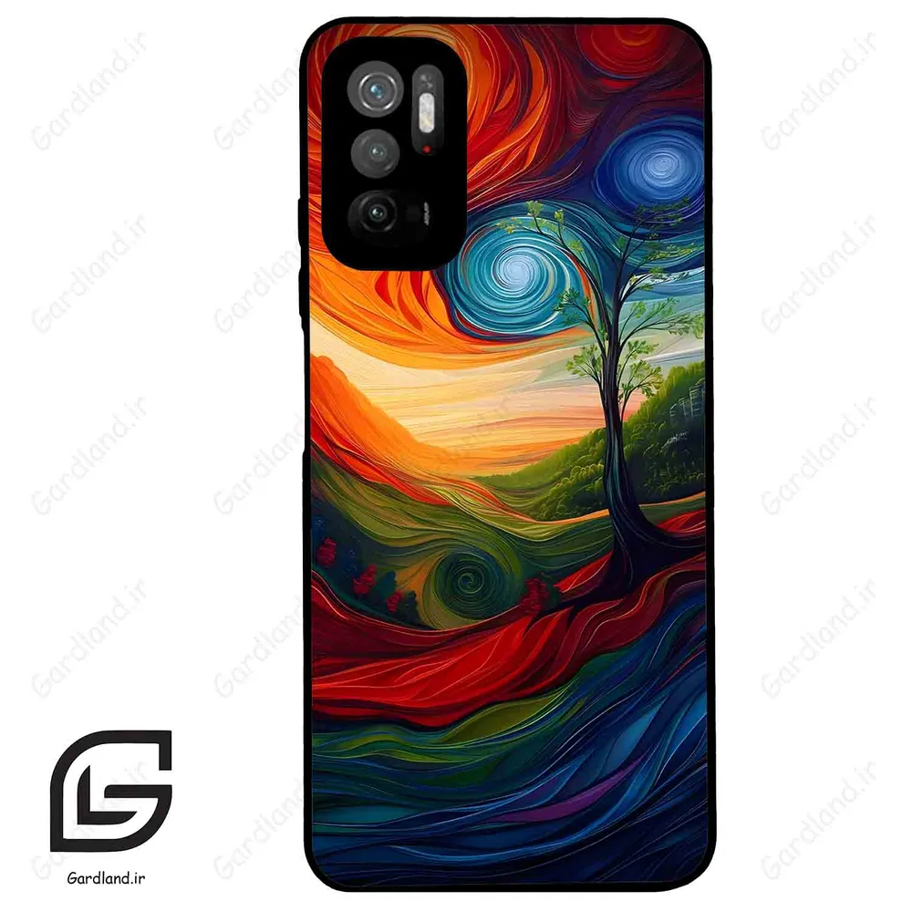 قاب گوشی شیائومی ردمی نوت 10 (Redmi Note 10 5g ) طرح طبیعت کد 2002