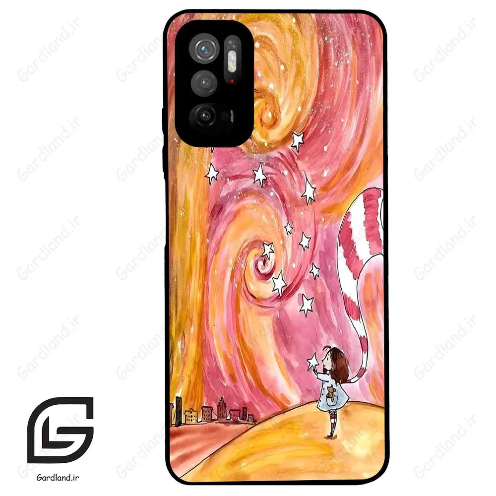 قاب گوشی شیائومی ردمی نوت 10 (Redmi Note 10 5g ) طرح دخترانه کد 2006
