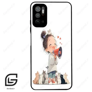 قاب گوشی شیائومی ردمی نوت 10 (Redmi Note 10 5g ) طرح دخترانه کد 2027
