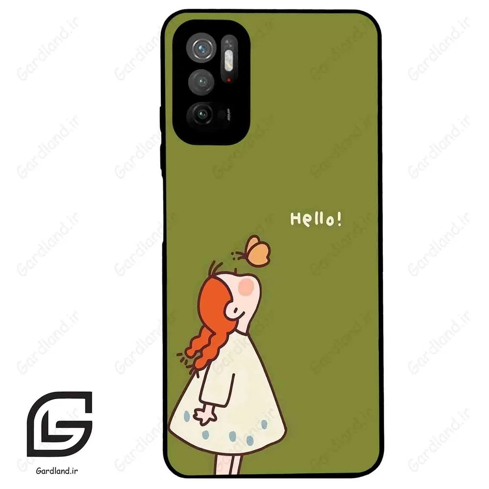 قاب گوشی شیائومی ردمی نوت 10 (Redmi Note 10 5g ) طرح دخترانه کد 2044