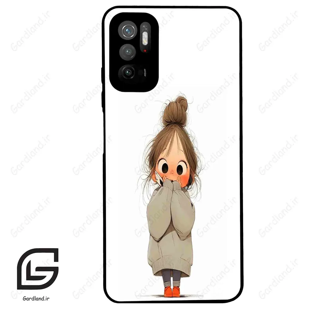 قاب گوشی شیائومی ردمی نوت 10 (Redmi Note 10 5g ) طرح دخترانه کد 2054