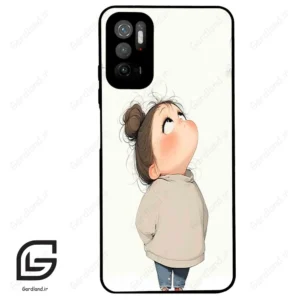 قاب گوشی شیائومی ردمی نوت 10 (Redmi Note 10 5g ) طرح دختر کد 2057