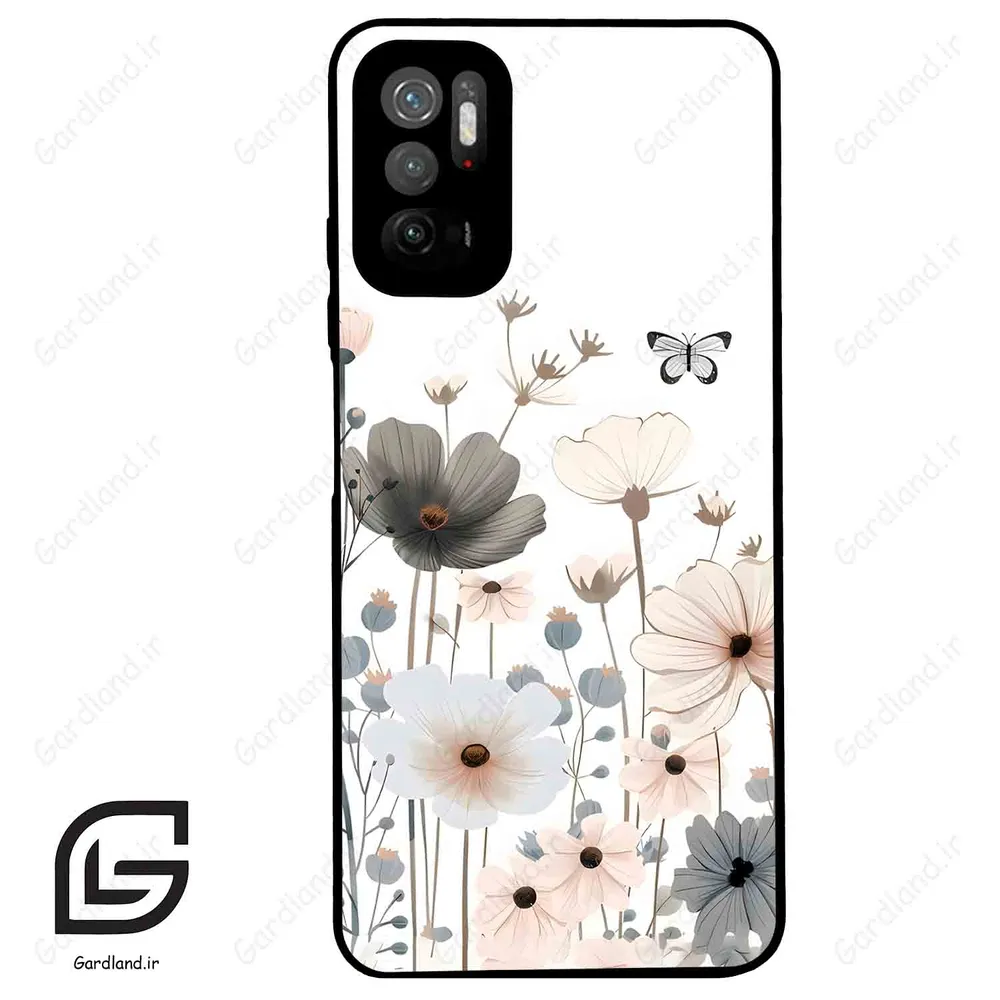 قاب گوشی شیائومی ردمی نوت 10 (Redmi Note 10 5g ) طرح گل کد 2081