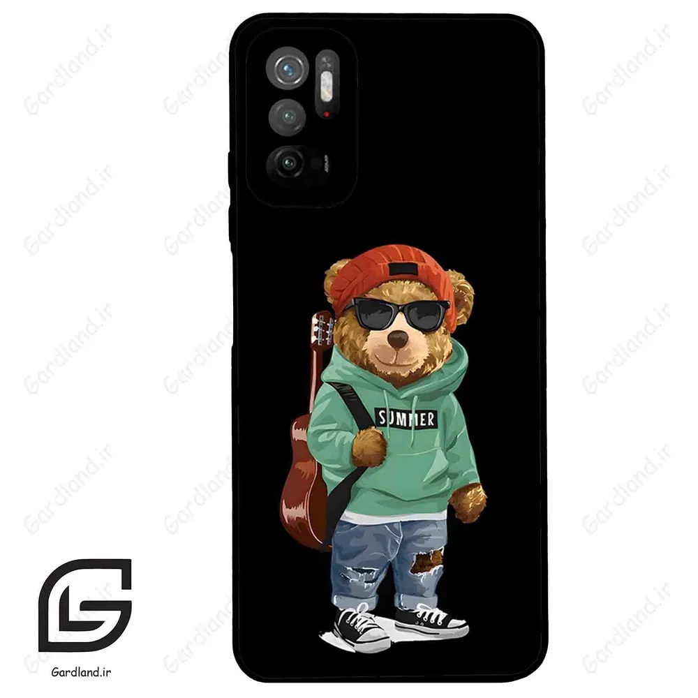 قاب گوشی شیائومی ردمی نوت 10 (Redmi Note 10 5g ) طرح خرس کد 2092