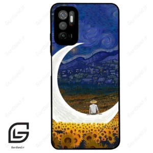 قاب گوشی شیائومی ردمی نوت 10 (Redmi Note 10 5g ) طرح ماه کد 2125
