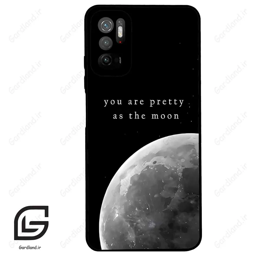 قاب گوشی شیائومی ردمی نوت 10 (Redmi Note 10 5g ) طرح ماه کد 2140