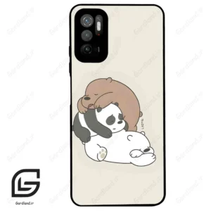 قاب گوشی شیائومی ردمی نوت 10 (Redmi Note 10 5g ) طرح خرس کد 2159