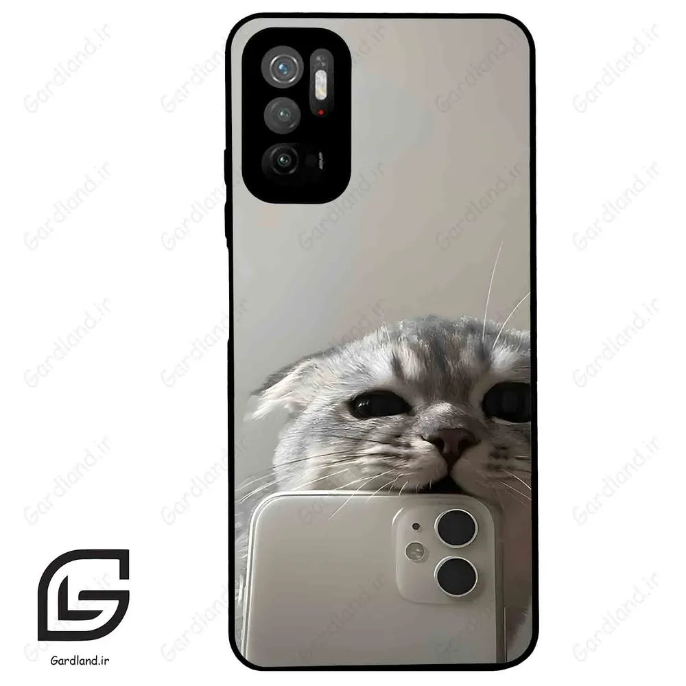 قاب گوشی شیائومی ردمی نوت 10 (Redmi Note 10 5g ) طرح گربه کد 2246