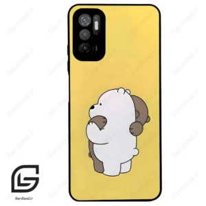 قاب گوشی شیائومی ردمی نوت 10 (Redmi Note 10 5g ) طرح خرس کد 2251