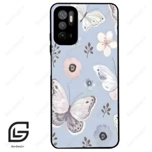 قاب گوشی شیائومی ردمی نوت 10 (Redmi Note 10 5g ) طرح پروانه کد 2256