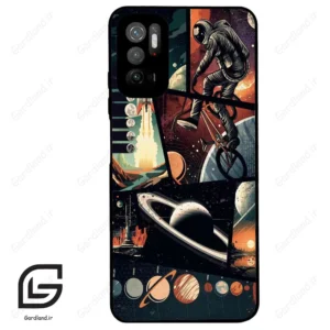 قاب گوشی شیائومی ردمی نوت 10 (Redmi Note 10 5g ) طرح فضانورد کد 2415
