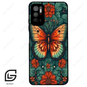 قاب گوشی شیائومی ردمی نوت 10 (Redmi Note 10 5g ) طرح پروانه کد 2421