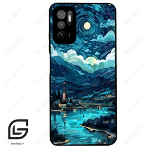 قاب گوشی شیائومی ردمی نوت 10 (Redmi Note 10 5g ) طرح شب کد 2425