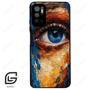قاب گوشی شیائومی ردمی نوت 10 (Redmi Note 10 5g ) طرح چشم کد 2435