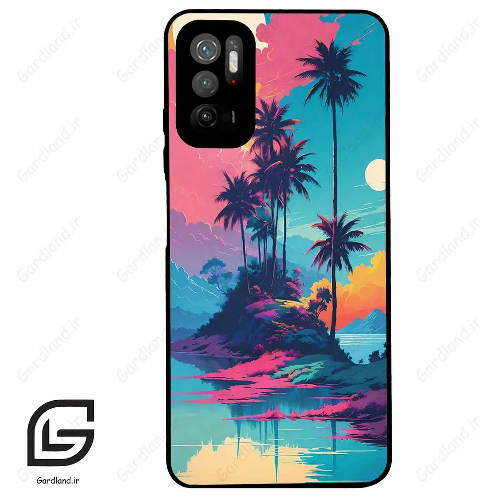 قاب گوشی شیائومی ردمی نوت 10 (Redmi Note 10 5g ) طرح جزیره کد 2461