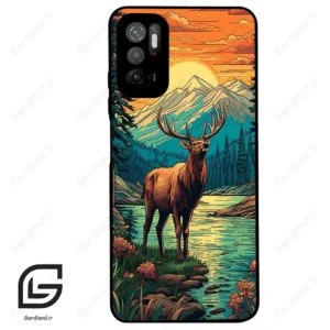 قاب گوشی شیائومی ردمی نوت 10 (Redmi Note 10 5g ) طرح گوزن کد 2471