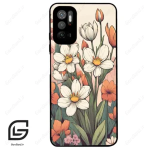 قاب گوشی شیائومی ردمی نوت 10 (Redmi Note 10 5g ) طرح گل کد 2475