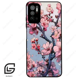 قاب گوشی شیائومی ردمی نوت 10 (Redmi Note 10 5g ) طرح شکوفه کد 2481