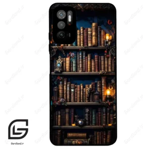 قاب گوشی شیائومی ردمی نوت 10 (Redmi Note 10 5g ) طرح کتابخانه کد 2541